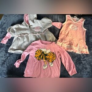 Green Bay Packers baby girl bundle